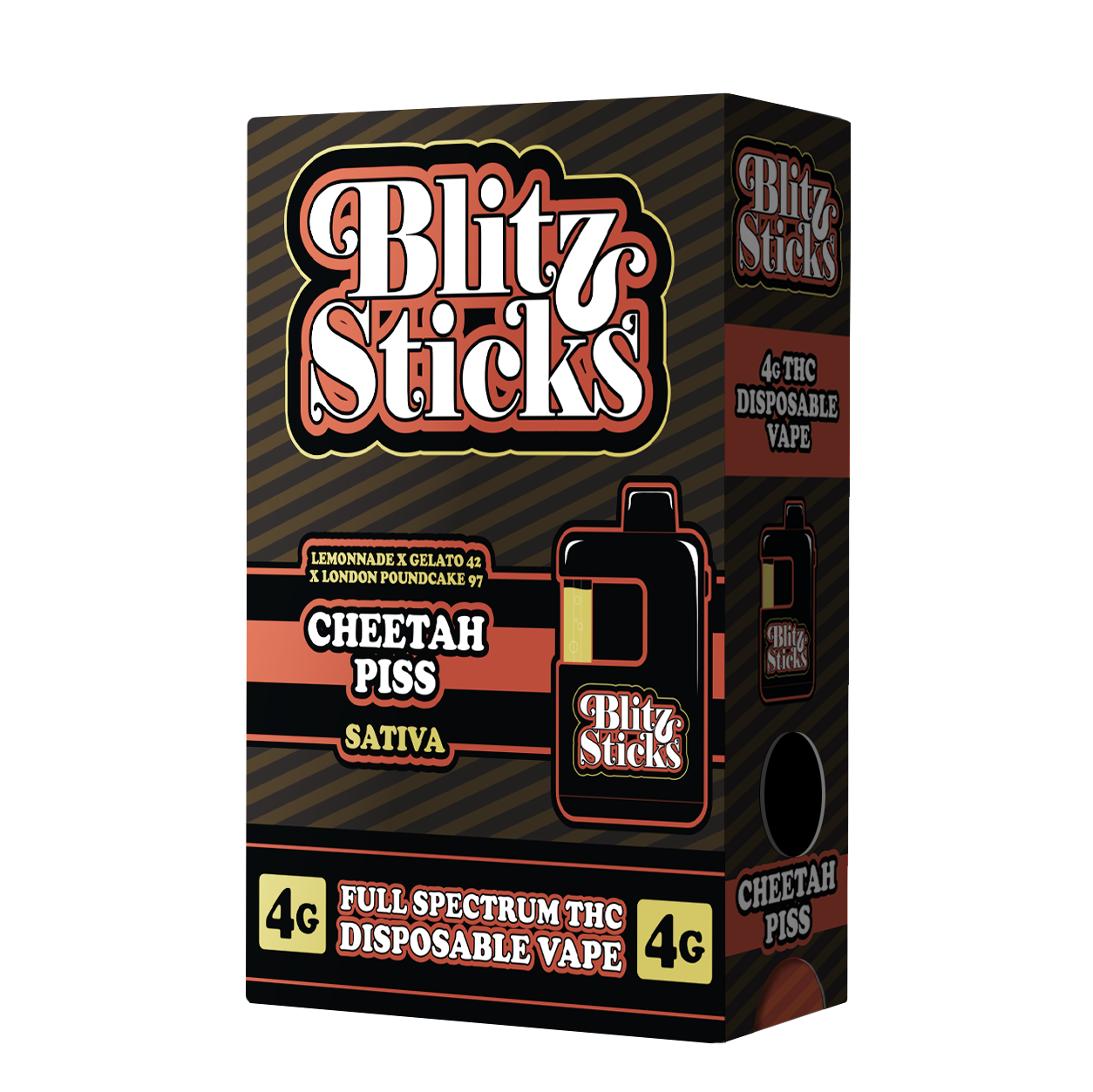 Blitz Sticks 4G Full Spectrum THC Disposable Vape