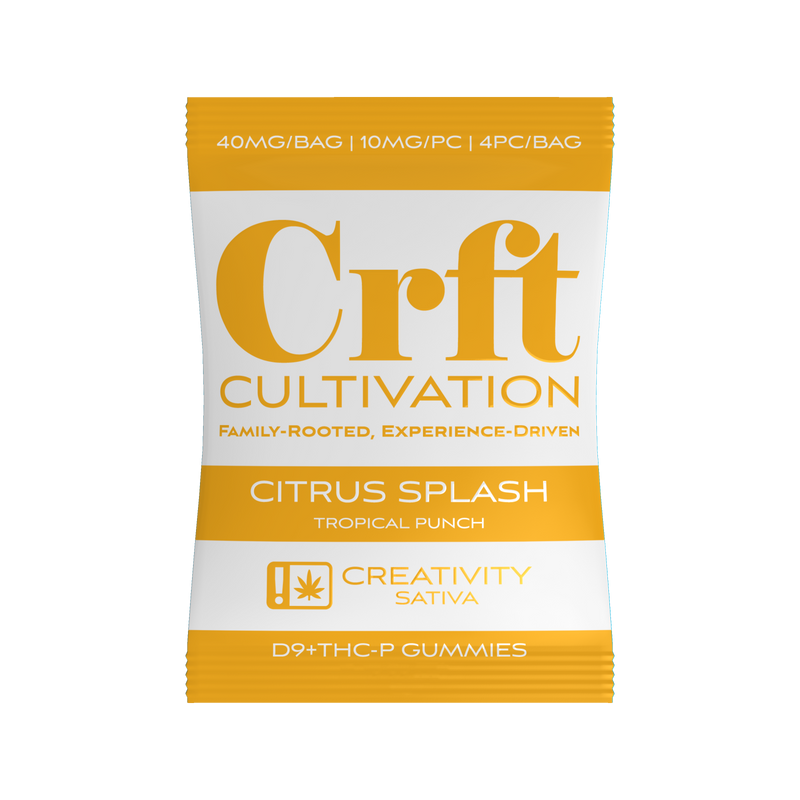 CRFT 10MG Gummies (5mg D9 + 5mg THC-P)