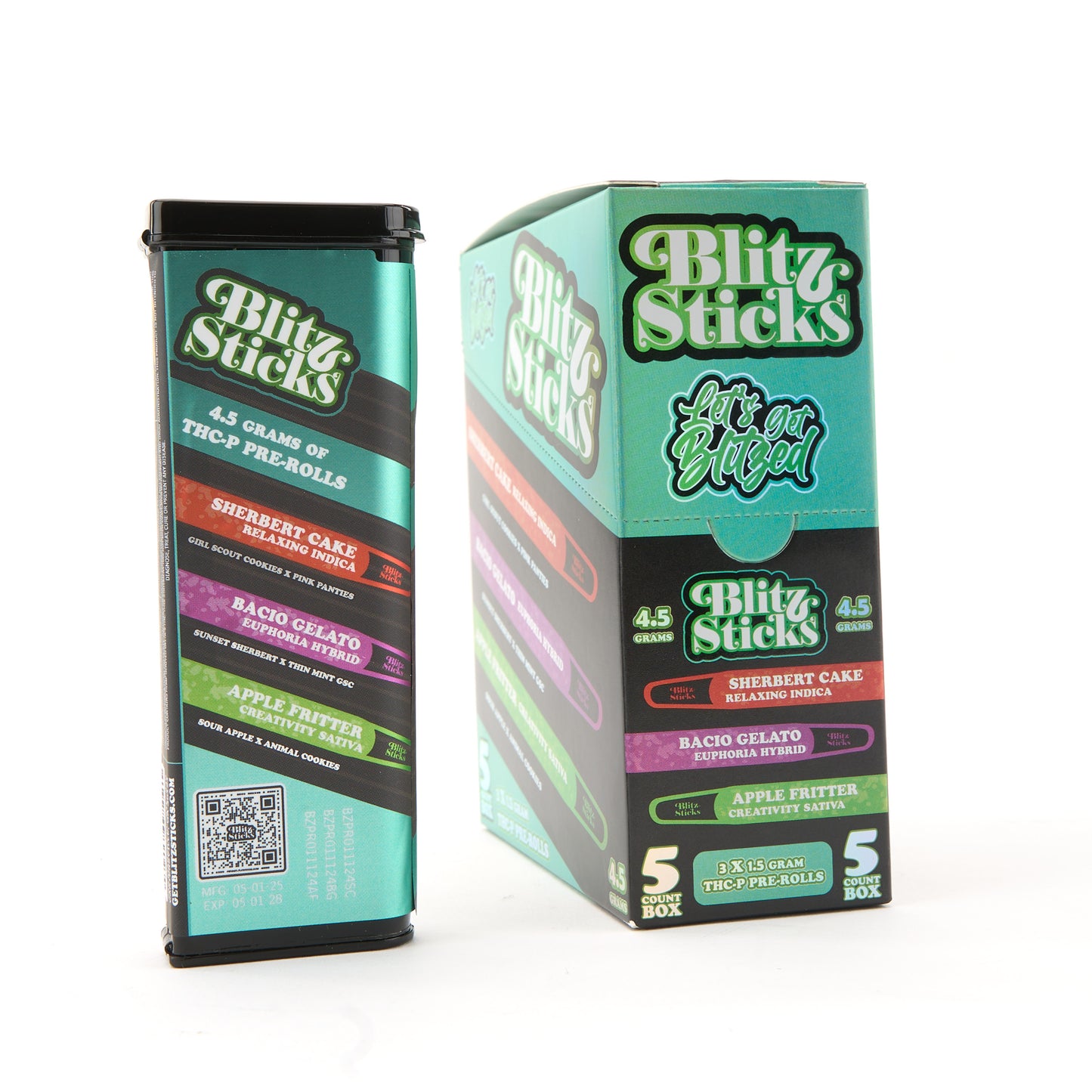 Blitz Sticks THC-P Pre-Roll Variety Packs