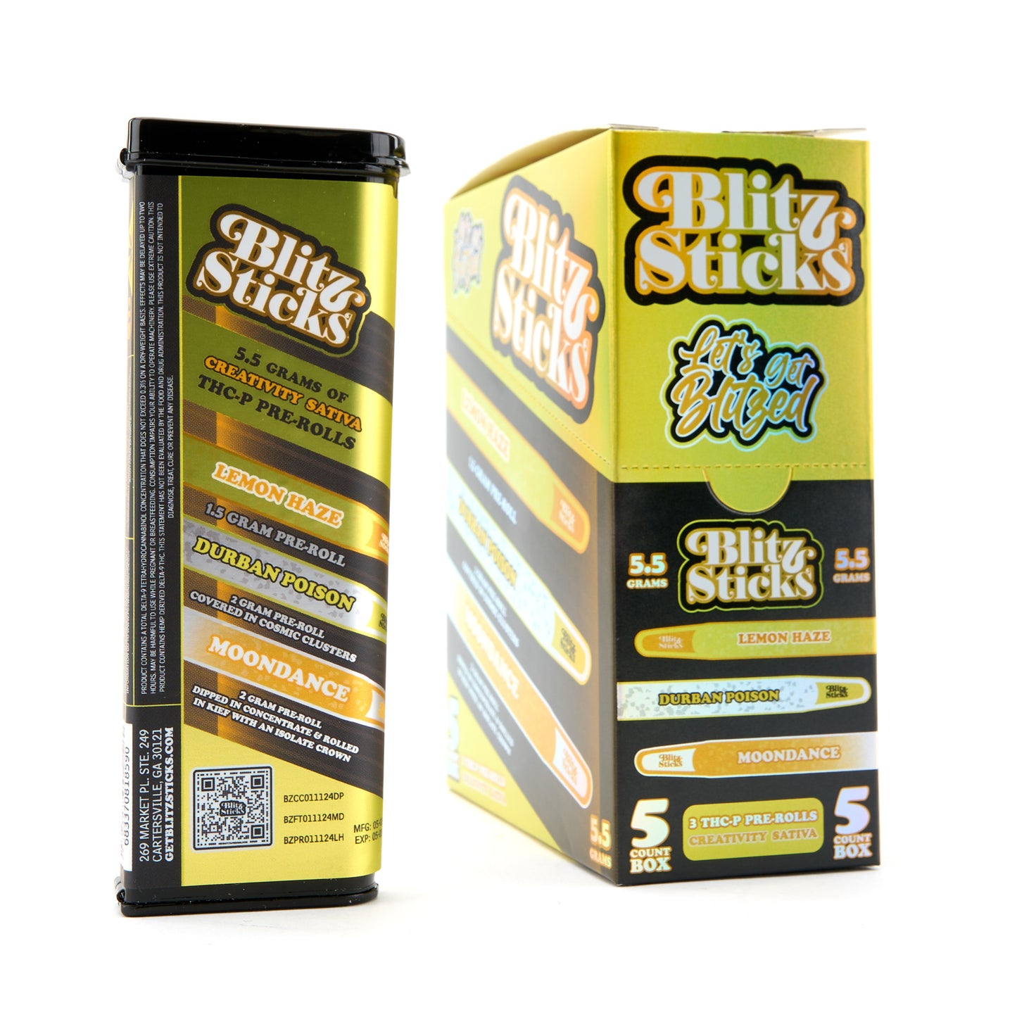 Blitz Sticks THC-P Pre-Roll Variety Packs