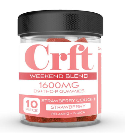 Crft 10MG Gummies (5MG D9 + 5MG THC-P)