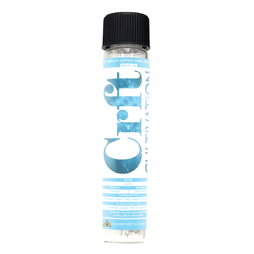 CRFT Cultivation 2G Astro Pre-Rolls