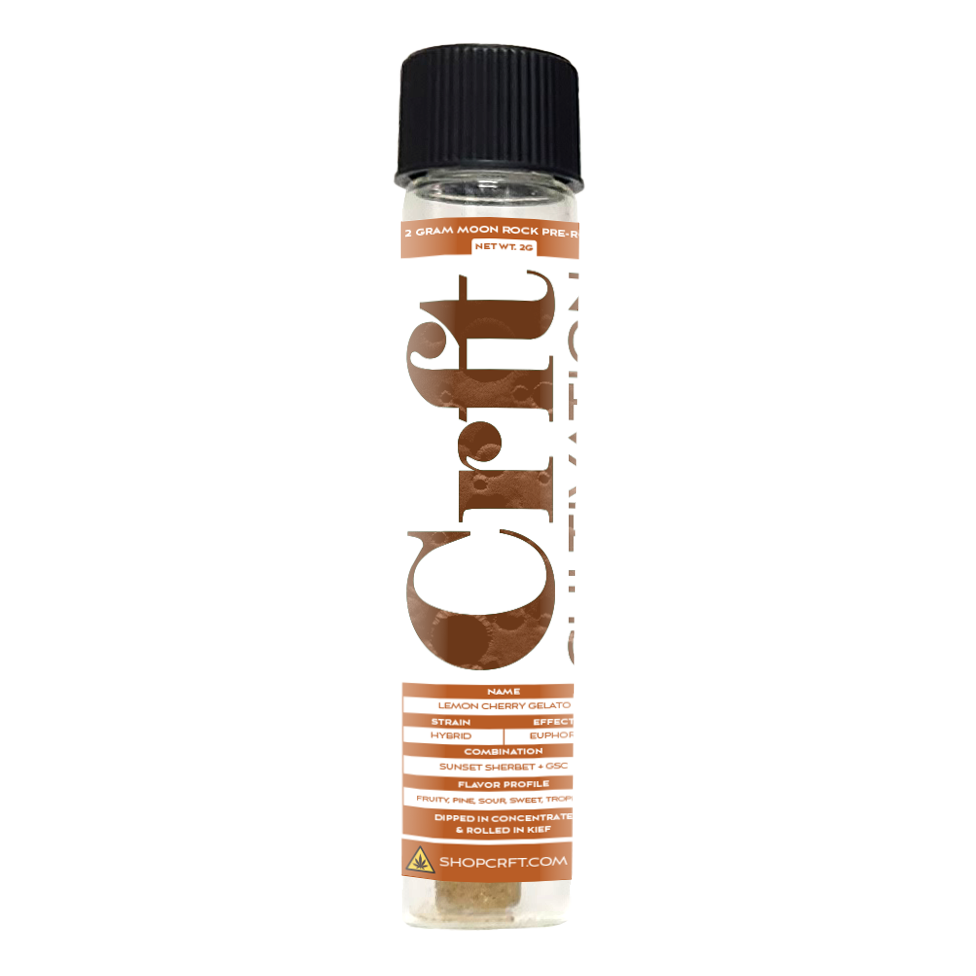 CRFT Cultivation 2G Moon Rock Pre-Rolls