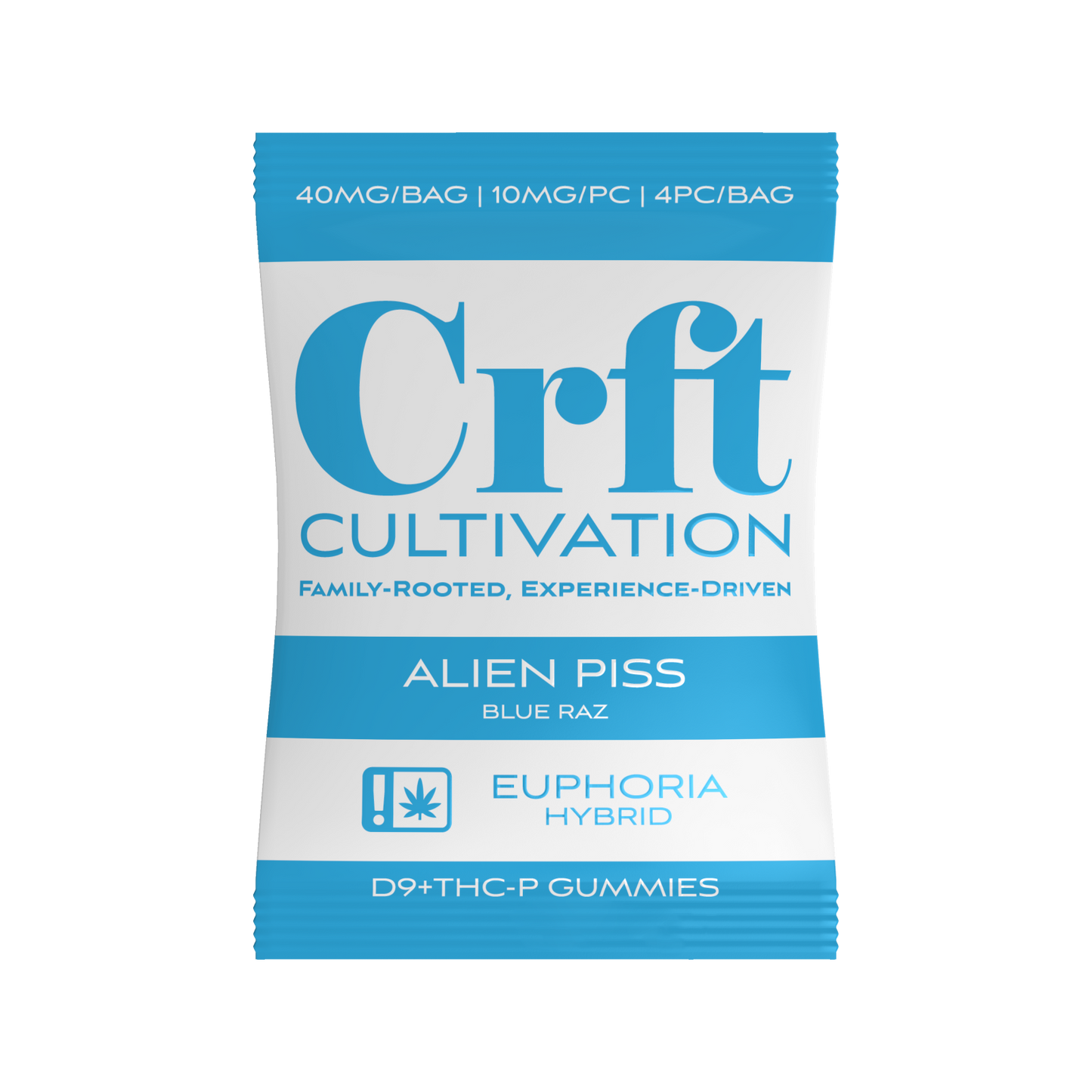 CRFT 10MG Gummies (5mg D9 + 5mg THC-P)