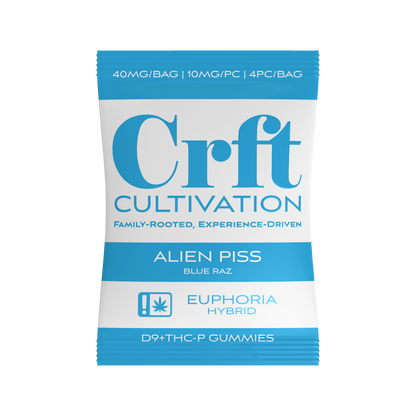 CRFT 10MG Gummies (5mg D9 + 5mg THC-P)