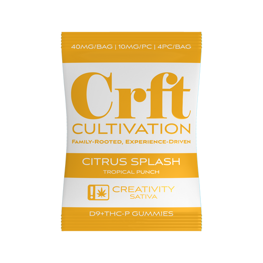 CRFT 10MG Gummies (5mg D9 + 5mg THC-P)