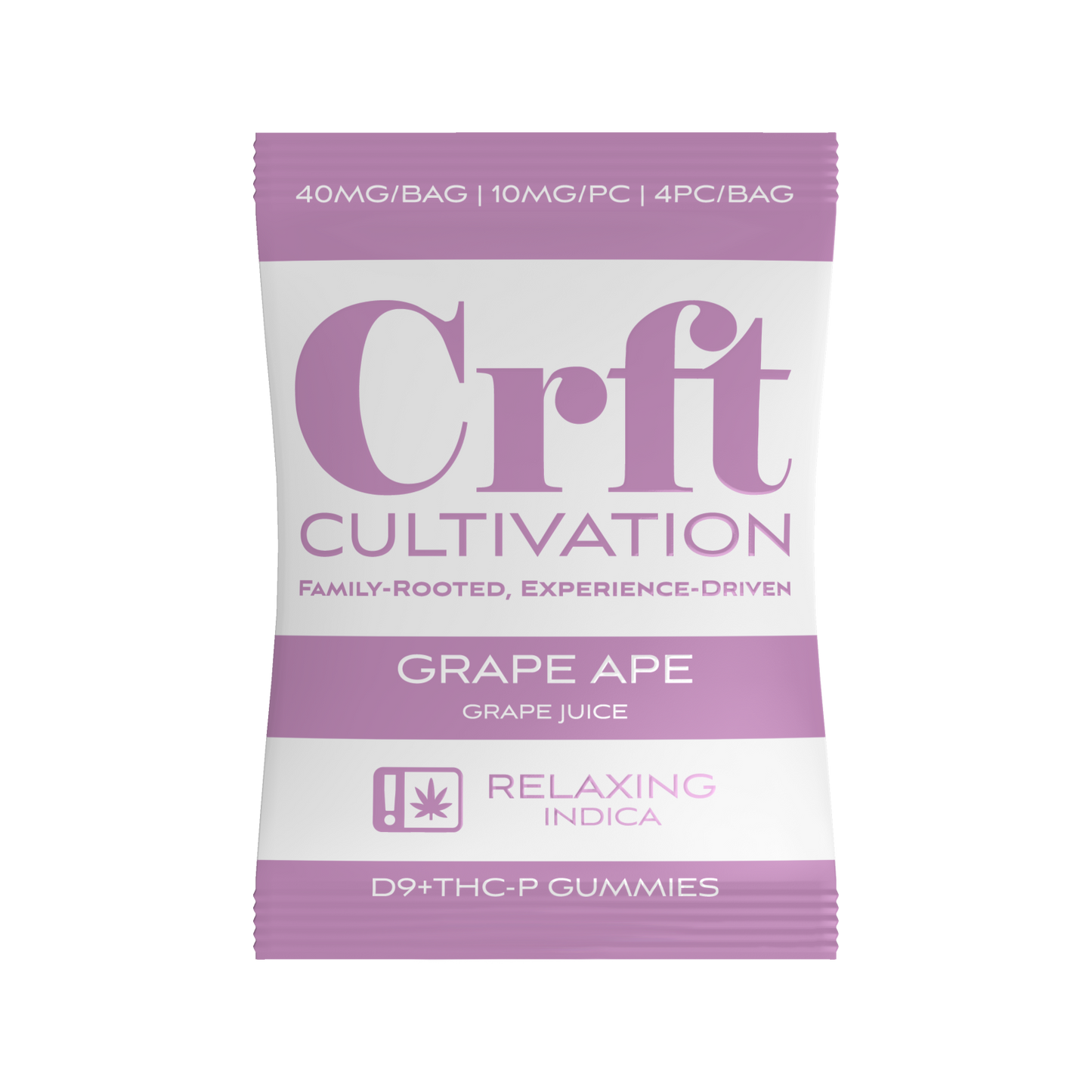CRFT 10MG Gummies (5mg D9 + 5mg THC-P)