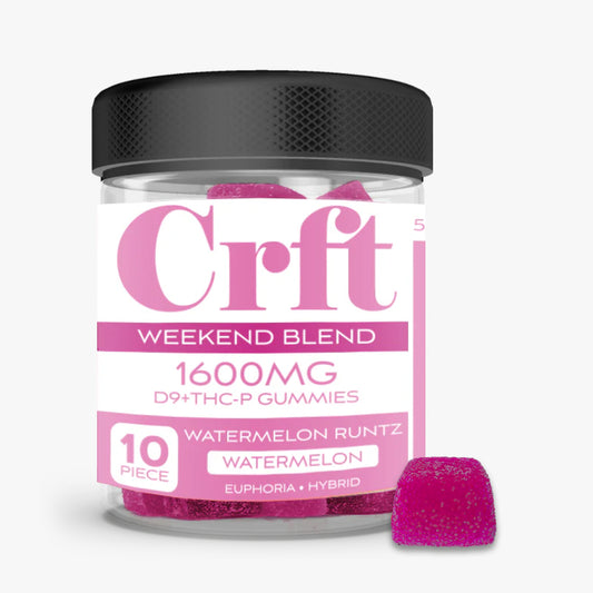 Crft Weekend Blend Gummies (1600MG)