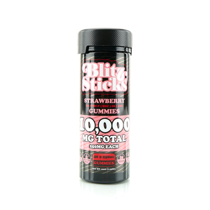 Blitz Sticks THC Gummies – 10,000mg Total (40ct)