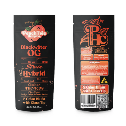 PeachTree Hemp Co. – 2G Blunts with Glass Tip