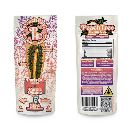 PeachTree Hemp Co. – 2G Peach Rings Premium Hash Holes w/ Glass Tips
