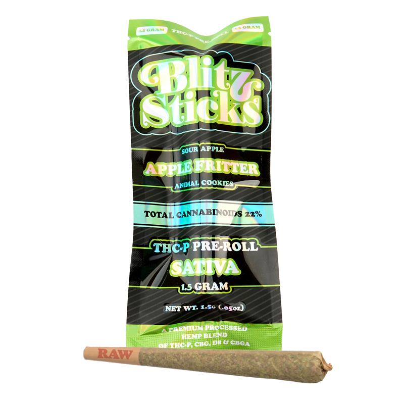 Blitz Sticks 1.5g Pre-Rolls - Apple Fritter (Sativa)