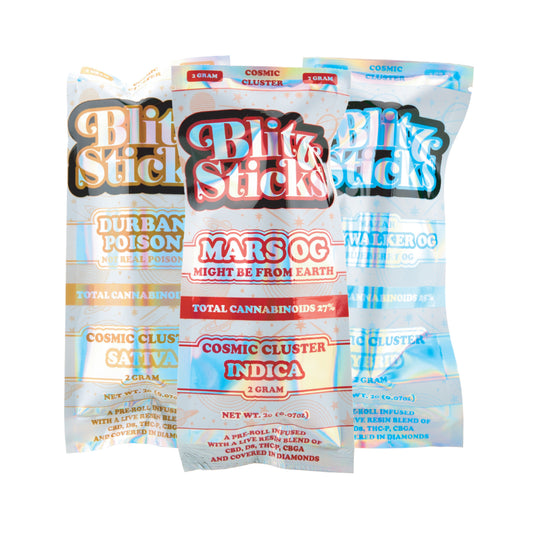 Blitz Sticks 2g Cosmic Cluster Pre-Rolls