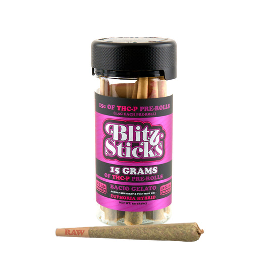 Blitz 10Ct Sticks 1.5g Pre-Rolls - Bacio Gelato