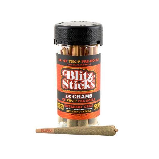 Blitz 10Ct Sticks 1.5g Pre-Rolls- Sherbert Cake