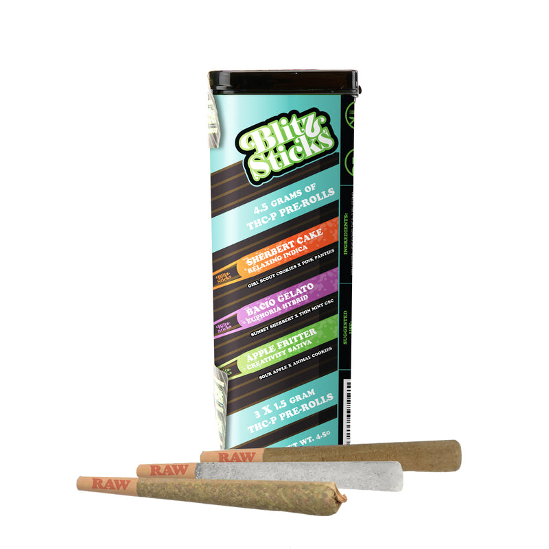 Blitz Sticks THC-P Pre-Roll Variety Packs (4.5g)