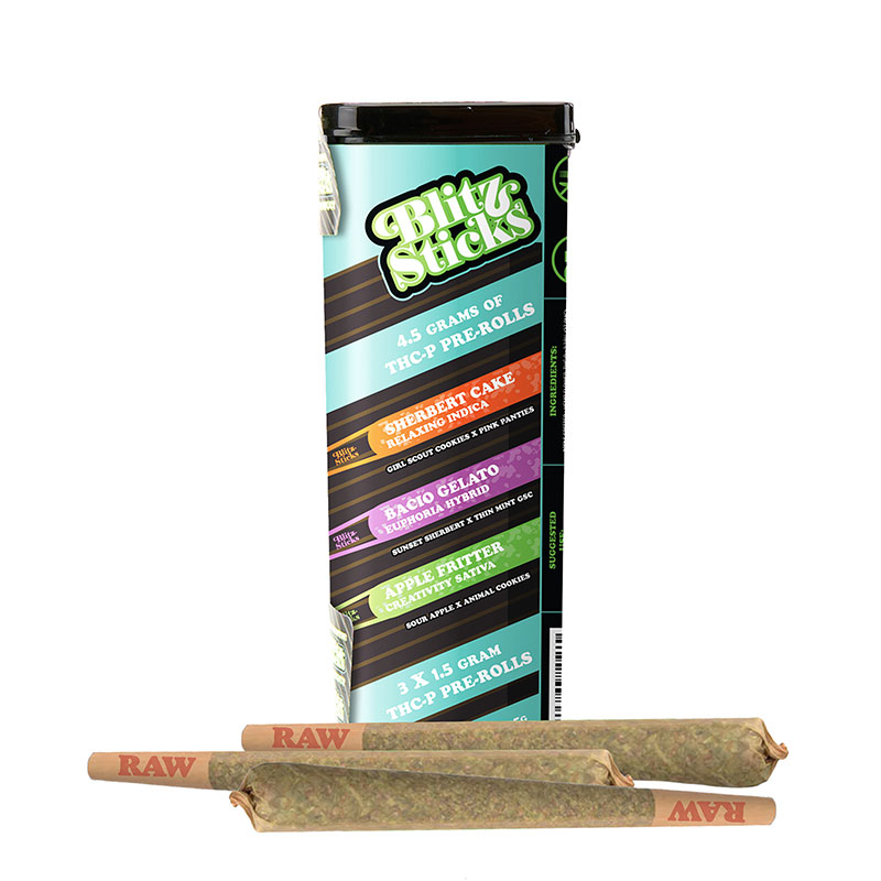 Blitz Sticks THC-P Pre-Roll Variety Packs (4.5G)