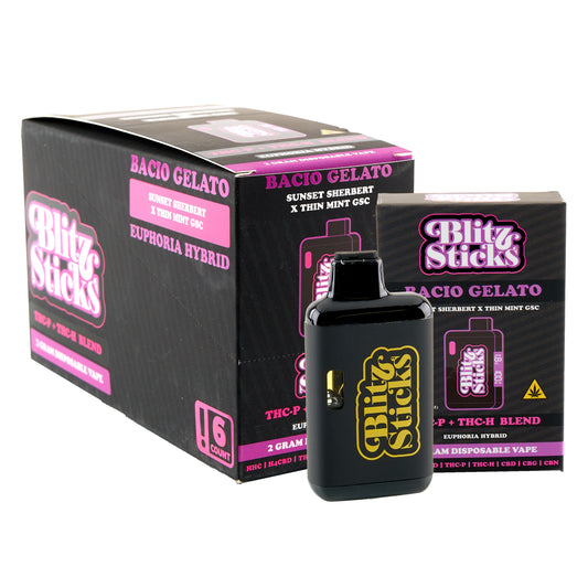 Blitz Sticks THC-P 2-Gram Disposable Bacio Gelato