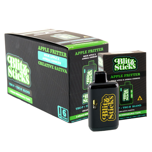 Blitz Sticks THC-P 2-Gram Disposable - Apple Fritter